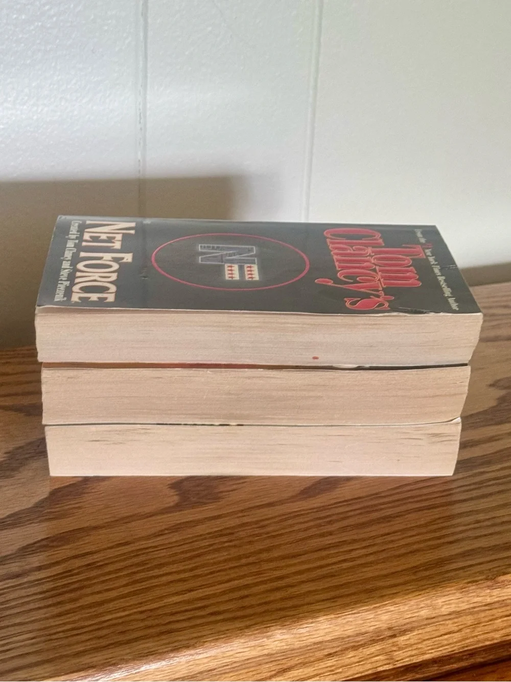 Tom Clancy's Net Force Starter Bundle 1-3, Techno Thriller Paperbacks
